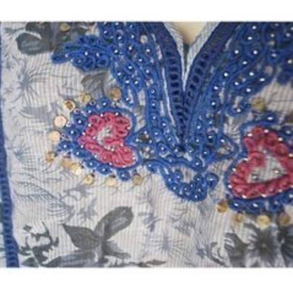 NWOT Anthropologie Ranna Gill Sisario Peasant Top - Picture 6 of 6